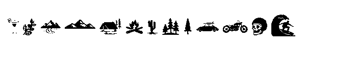 Zesty Spirit High Zesty Spirit Dingbats Regular FONT