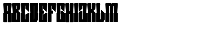Zetan Font UPPERCASE