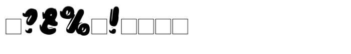 Zexil Blue-3 Font OTHER CHARS