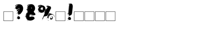 Zexil Gold-3 Font OTHER CHARS