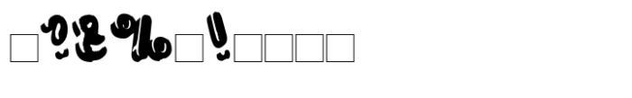 Zexil Pink-4 Font OTHER CHARS