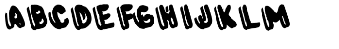 Zexil Pink-4 Font UPPERCASE