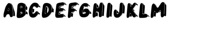 Zexil Silver-2 Font UPPERCASE