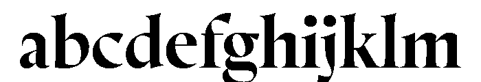 Zenith DisplayBold FONT