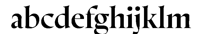 Zenith DisplayMedium FONT