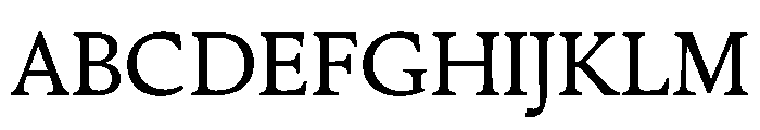 Zenith TextRegular Font UPPERCASE