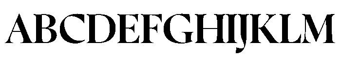ZenithCyr DisplayBold Font UPPERCASE
