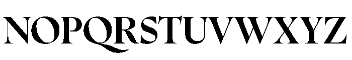 ZenithCyr DisplayBold Font UPPERCASE