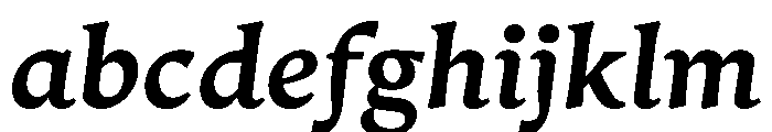 ZenithCyr TextBoldItalic FONT