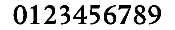 ZenithCyr TextMedium Font OTHER CHARS