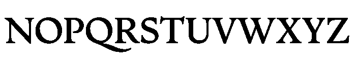 ZenithCyr TextMedium Font UPPERCASE