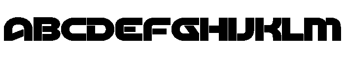 Zerk Black Font UPPERCASE