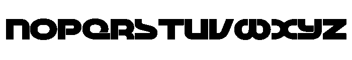 Zerk Black Font UPPERCASE