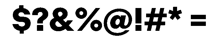 Zetal ExtraBold Font OTHER CHARS