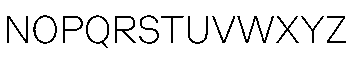 Zetal ExtraLight Font UPPERCASE