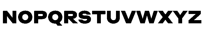 ZetalLarge Black Font UPPERCASE