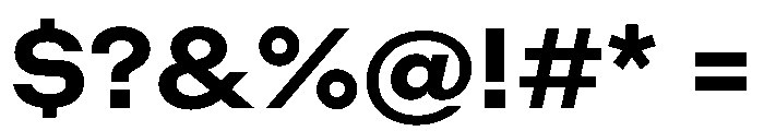 ZetalLarge Bold Font OTHER CHARS