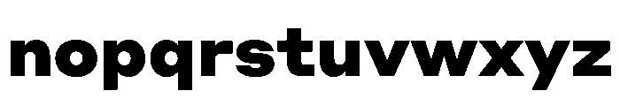 ZetalLargeVariable Black Instance Font LOWERCASE