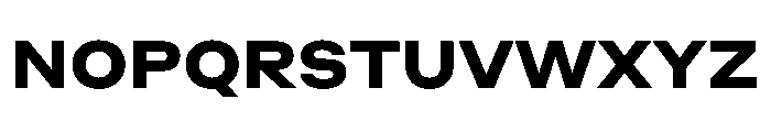 ZetalLargeVariable ExtraBold Instance Font UPPERCASE