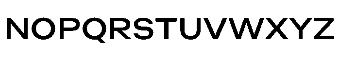 ZetalLargeVariable Medium Instance Font UPPERCASE
