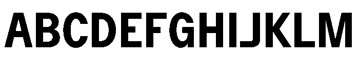 ZetalTight Bold Font UPPERCASE