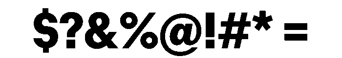 ZetalTight ExtraBold Font OTHER CHARS