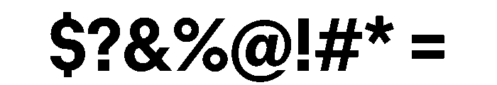 ZetalTightVariable Bold Instance Font OTHER CHARS