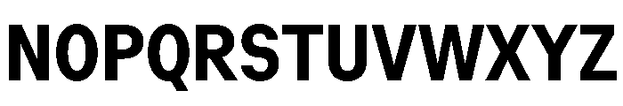 ZetalTightVariable Bold Instance Font UPPERCASE