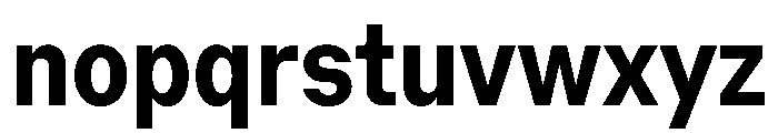 ZetalTightVariable Bold Instance Font LOWERCASE