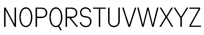 ZetalTightVariable ExtraLight Instance Font UPPERCASE