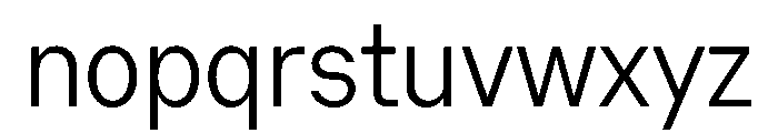 ZetalTightVariable Light Instance Font LOWERCASE