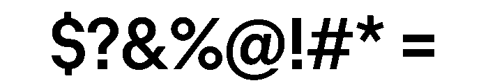 ZetalTightVariable Medium Instance Font OTHER CHARS