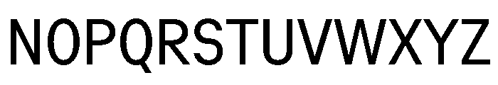ZetalTightVariable Regular Instance Font UPPERCASE