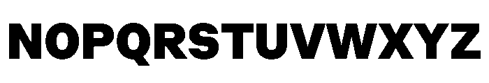 ZetalVariable Black Instance Font UPPERCASE