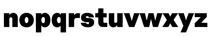 ZetalVariable Black Instance Font LOWERCASE