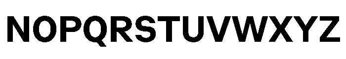 ZetalVariable Bold Instance Font UPPERCASE