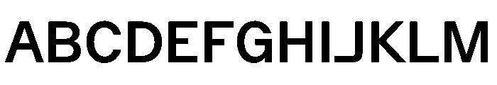 ZetalVariable Medium Instance Font UPPERCASE