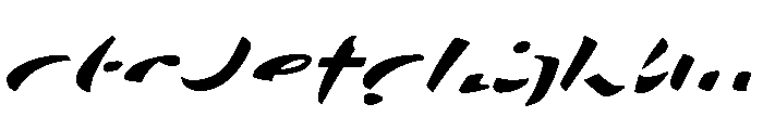 Zebra A FONT