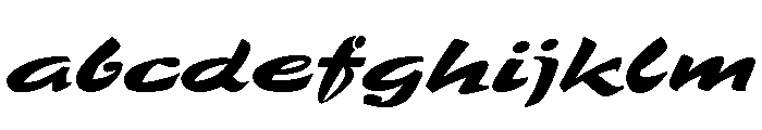 Zebra Wedgecut Color FONT