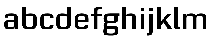 Zetta Sans DemiBold Font LOWERCASE