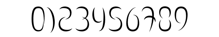 ZF2334 Crescents Font OTHER CHARS