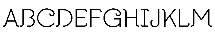 ZF2334 Curls Regular Font UPPERCASE