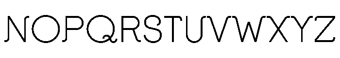ZF2334 Curls Regular Font UPPERCASE