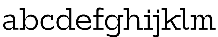 ZF2334 Slab Serif Light FONT