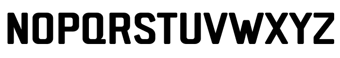 ZF2334 Square Bold Font UPPERCASE