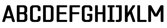 ZF2334 Square Regular Font UPPERCASE