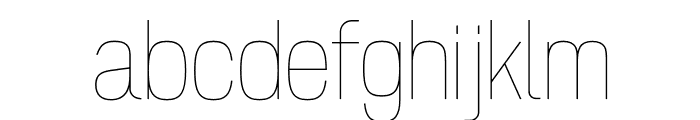 ZF2334 Squarish Hairline FONT
