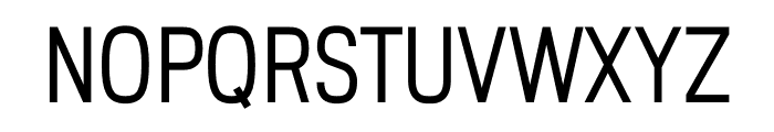 ZF2334 Squarish Regular Font UPPERCASE