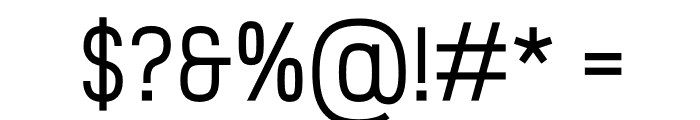 ZF2334 Squarish Font OTHER CHARS