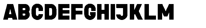 ZF Base Sans Pro Black Font UPPERCASE